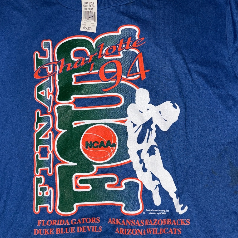 UF Florida Vintage Basketball Shirt - Final Four of 1994